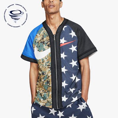 耐克夏季男子运动透气休闲夹克