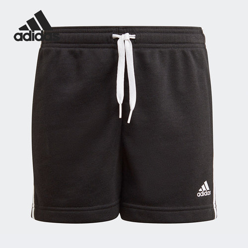 Adidas/阿迪达斯正品2021夏季大童户外训练舒适运动短裤GN4057