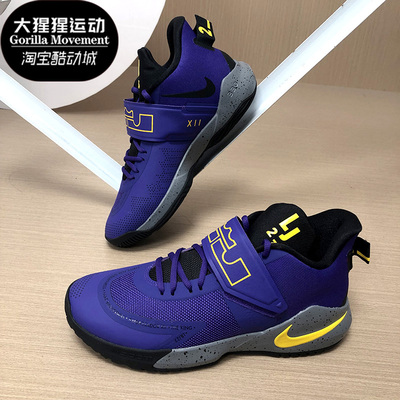 Nike/耐克正品LBJ 詹姆斯使节12 男子运动缓震篮球鞋 BQ5436-500