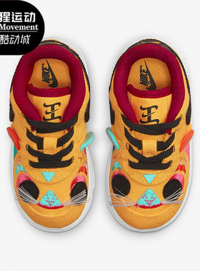 Nike/耐克正品FORCE 1 LV8 TD婴童新年款运动防滑童鞋DQ5072-701