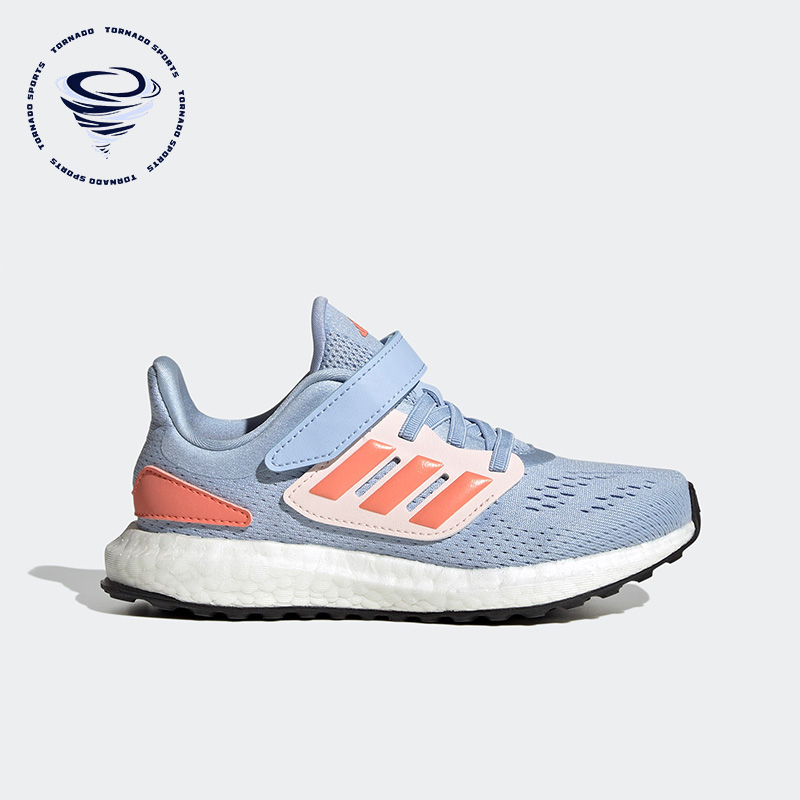 阿迪达斯大童网面透气运动跑步鞋