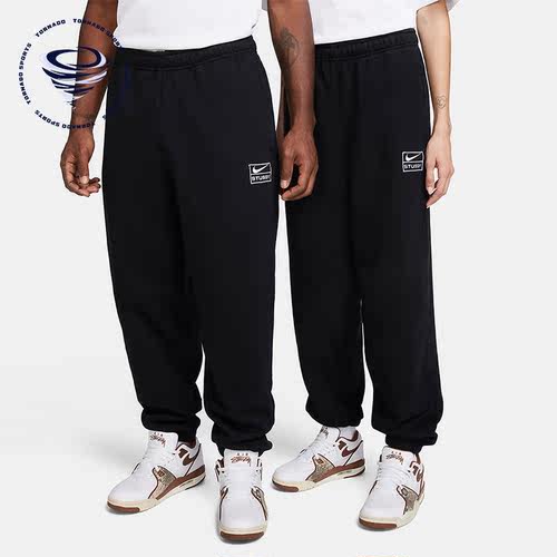Nike/耐克正品Stüssy 男女同款加绒保暖运动长裤FN5236-010