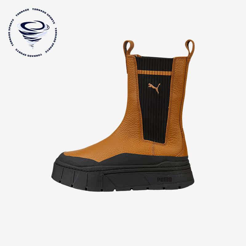 彪马正品女子复古休闲长筒靴