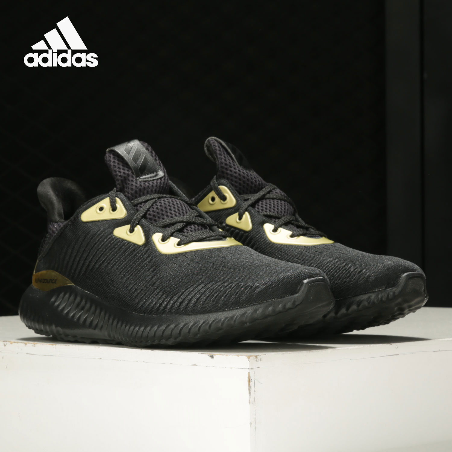 Adidas/阿迪达斯正品男女运动鞋bounce休闲时尚减震跑步鞋FZ2196 运动鞋new 跑步鞋 原图主图