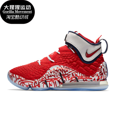 Nike/耐克正品LEBRON XVII FP James男子运动篮球鞋 CT6052-600