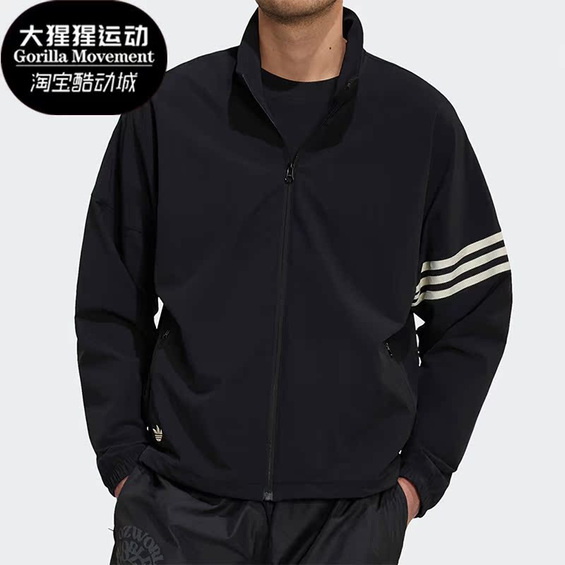 阿迪达斯三叶草男子运动夹克外套