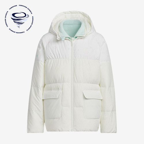 阿迪达斯正品儿童防风羽绒服