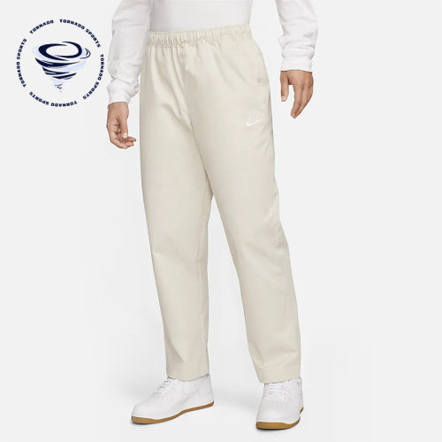 Nike/耐克正品男子裤子休闲舒适梭织拼接宽松运动长裤DX3337-104