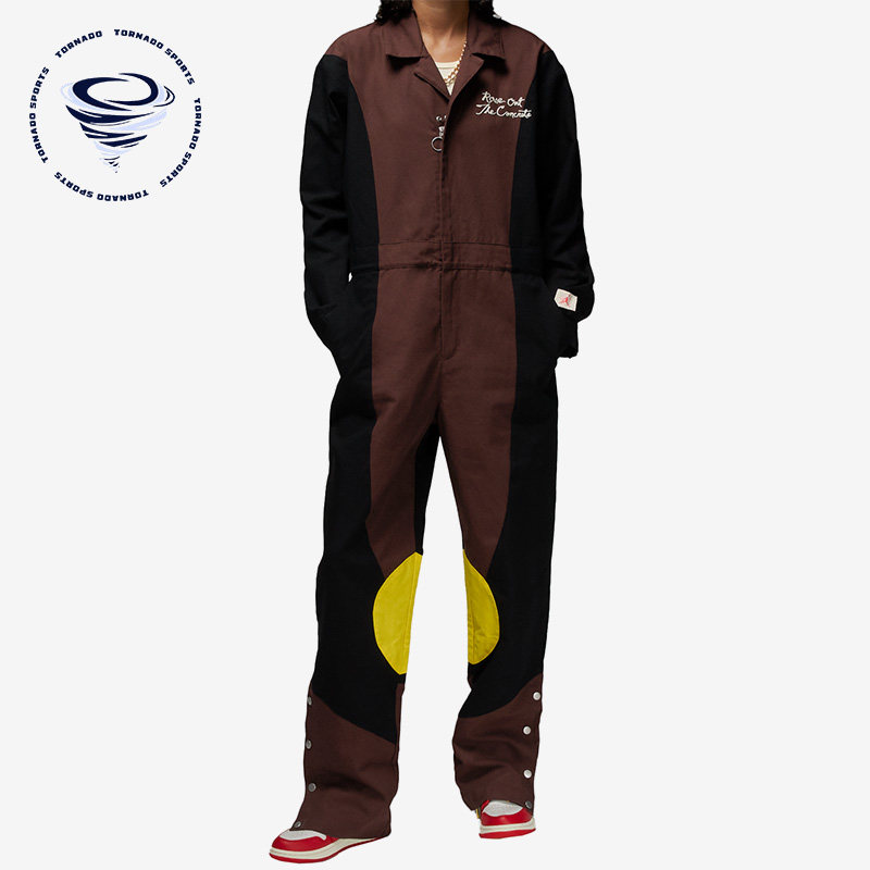 Nike/耐克正品JORDAN 女子玫瑰图案刺绣连体裤套装FB2651-227