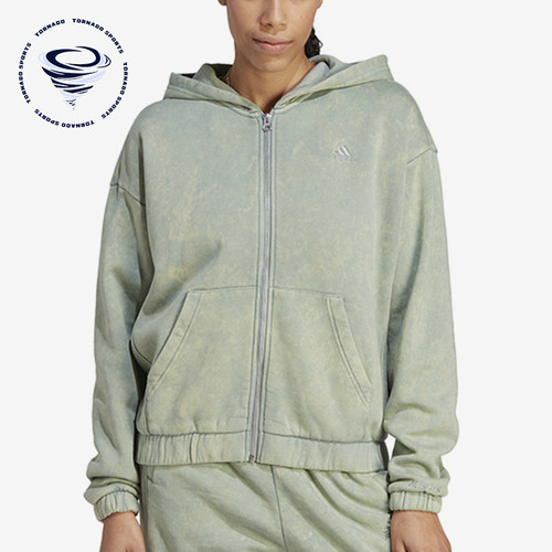 Adidas/阿迪达斯女士连帽外套