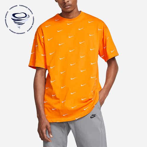 Nike/耐克正品男子宽松透气时尚舒适圆领短袖T恤CK4094-886