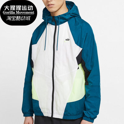 Nike/耐克正品男子夹克WINDRUNNER休闲运动防风连帽外套CJ4359