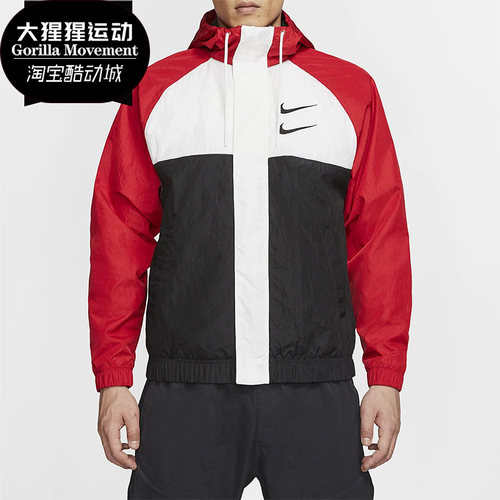 耐克正品2020年男子连帽拉链外套