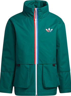 Adidas/阿迪达斯正品 三叶草新款男子休闲运动棉服外套 H15935