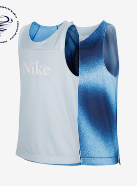 Nike/耐克正品儿童时尚潮流休闲舒适短袖运动无袖T恤FD4010-423