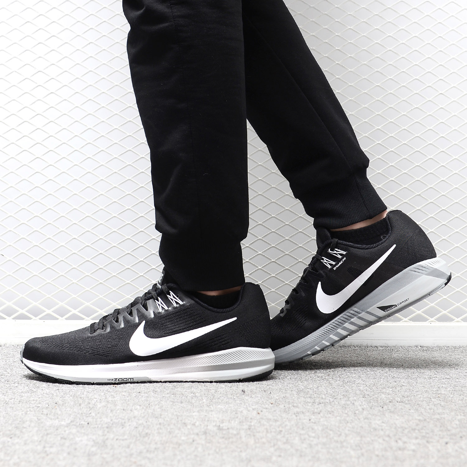 Nike/耐克正品 AIR ZOOM 男子气垫透气飞线休闲运动跑步鞋 904695