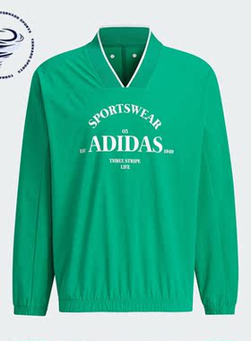 Adidas/阿迪达斯正品M VERBIAGE SWT3 男士V领套头衫JE3668