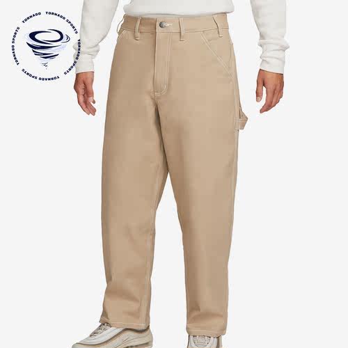 Nike/耐克正品男子舒适裤子休闲滑板直筒帆布运动长裤FB7199-247
