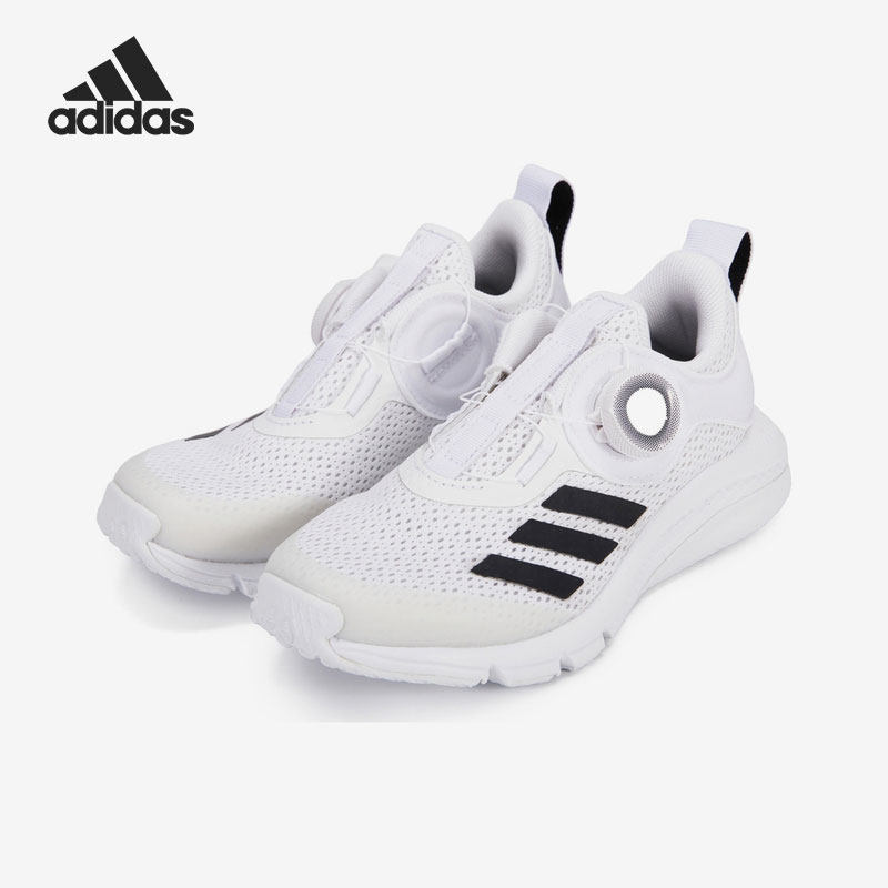 Adidas/阿迪达斯正品儿童休闲运动鞋时尚透气低帮跑步鞋GX4986