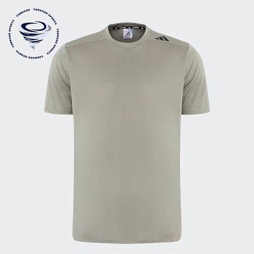 Adidas/阿迪达斯正品夏季新款男子透气简约休闲运动T恤IB9091