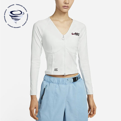 Nike/耐克正品女子夹克简约百搭运动轻便开衫拉链外套FD4797-121