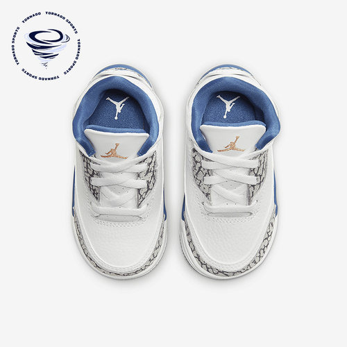 Nike/耐克正品儿童童鞋Air Jordan 3休闲耐磨运动鞋DM0968-148