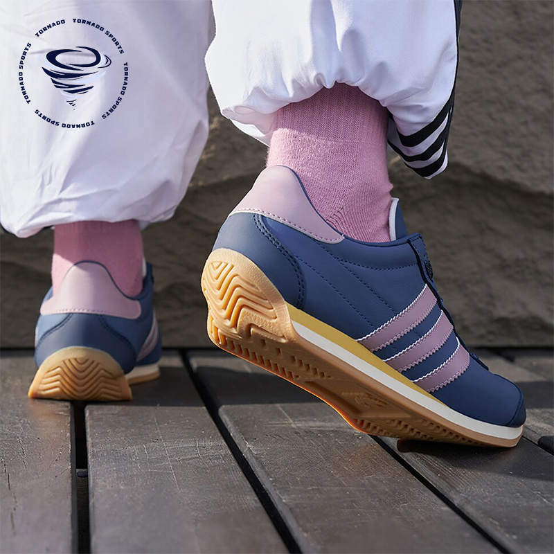 阿迪达斯男女复古轻便运动鞋