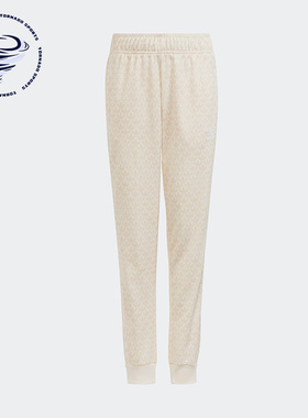 Adidas/阿迪达斯正品三叶草春季大童休闲运动收口长裤H62940