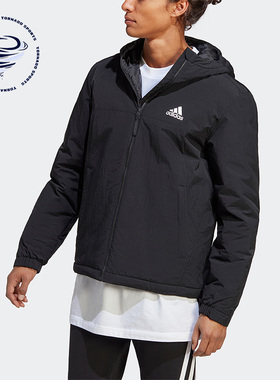 Adidas/阿迪达斯正品春季新款男子休闲运动连帽外套HT8715