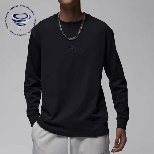 Nike/耐克正品Air Jordan男士圆领宽松运动长袖T恤FJ0703-045