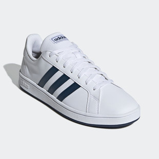 阿迪达斯正品 BASE运动板鞋 男女休闲鞋 COURT FY8568 GRAND Adidas