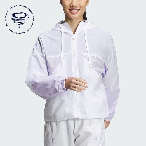 阿迪达斯女子运动休闲夹克