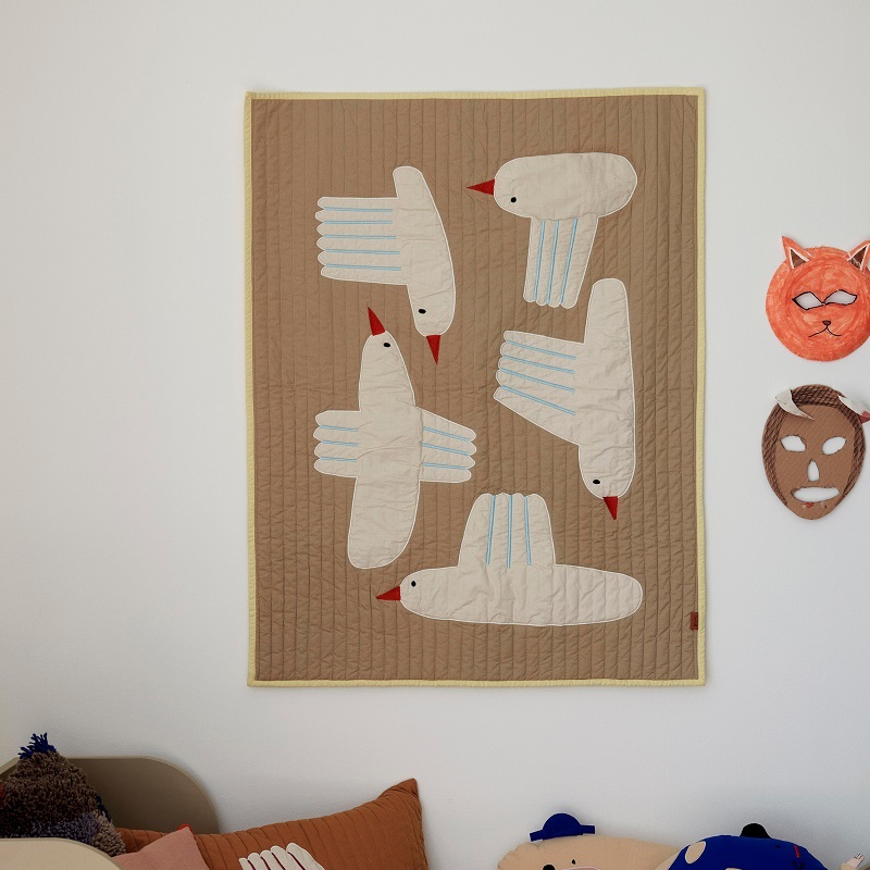 fermliving挂毯动物图案