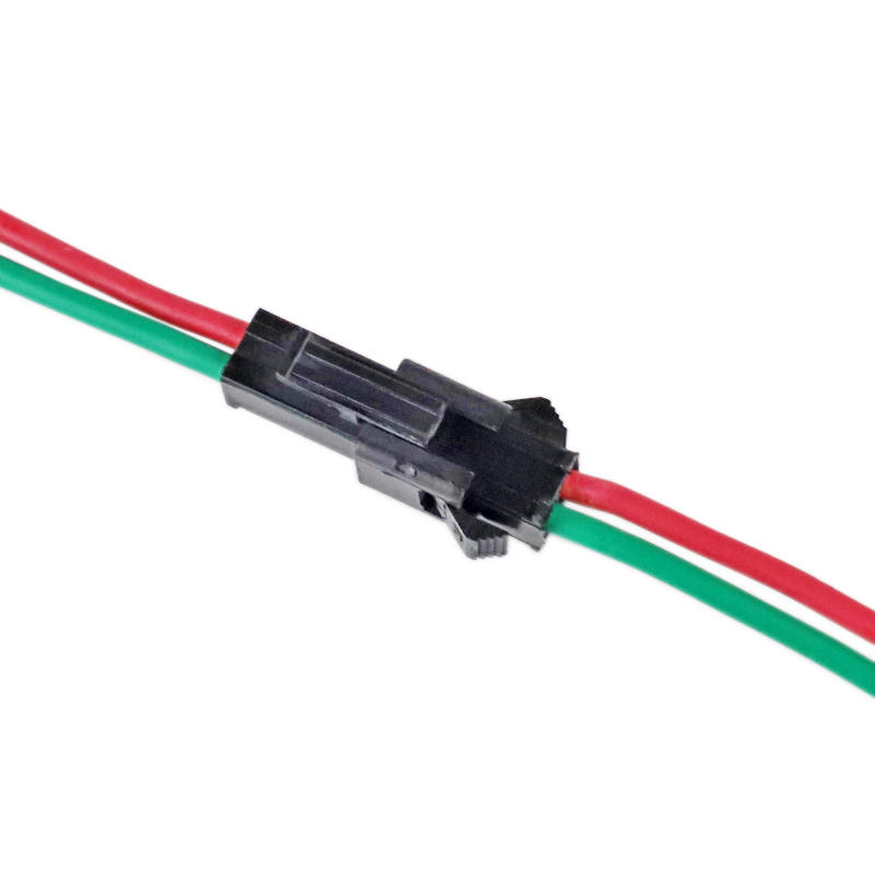汽车接插件SM-2.54mm/2P空中对接排线接线端子公母连接器3 4 5 6
