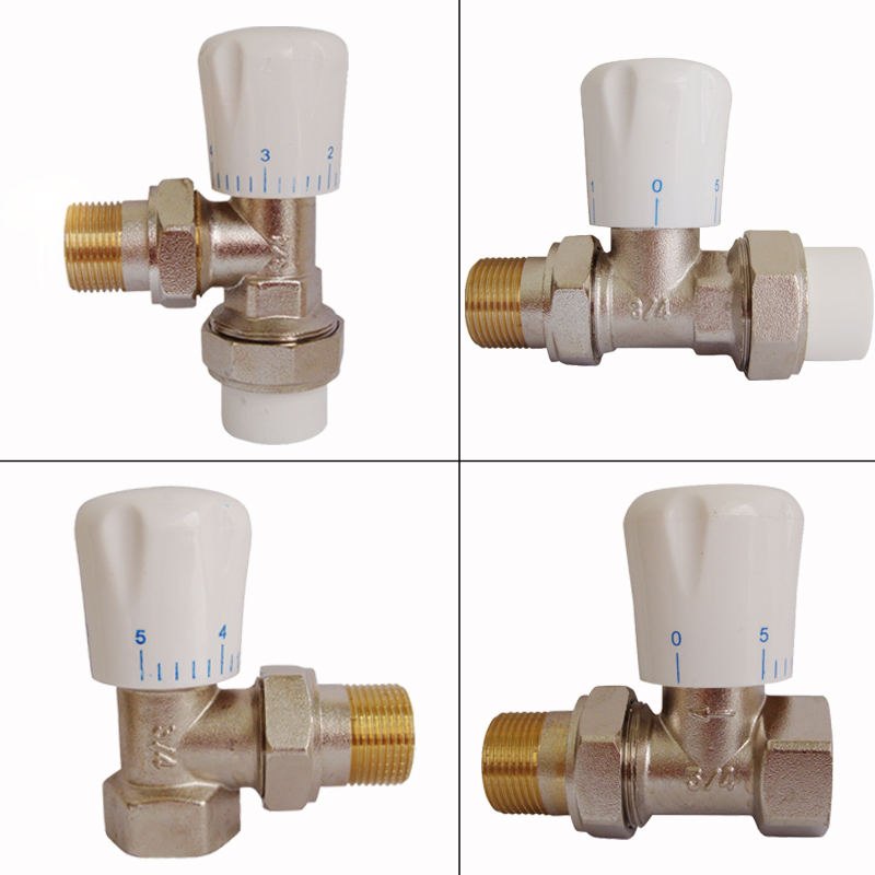 散热器直式ppr家用6分1寸温控阀