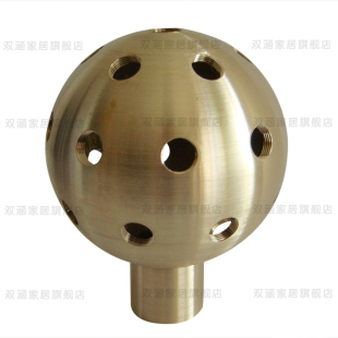 蒲公英喷泉喷头 喷水池水景景观喷泉喷头1寸2寸3寸 水晶球喷头