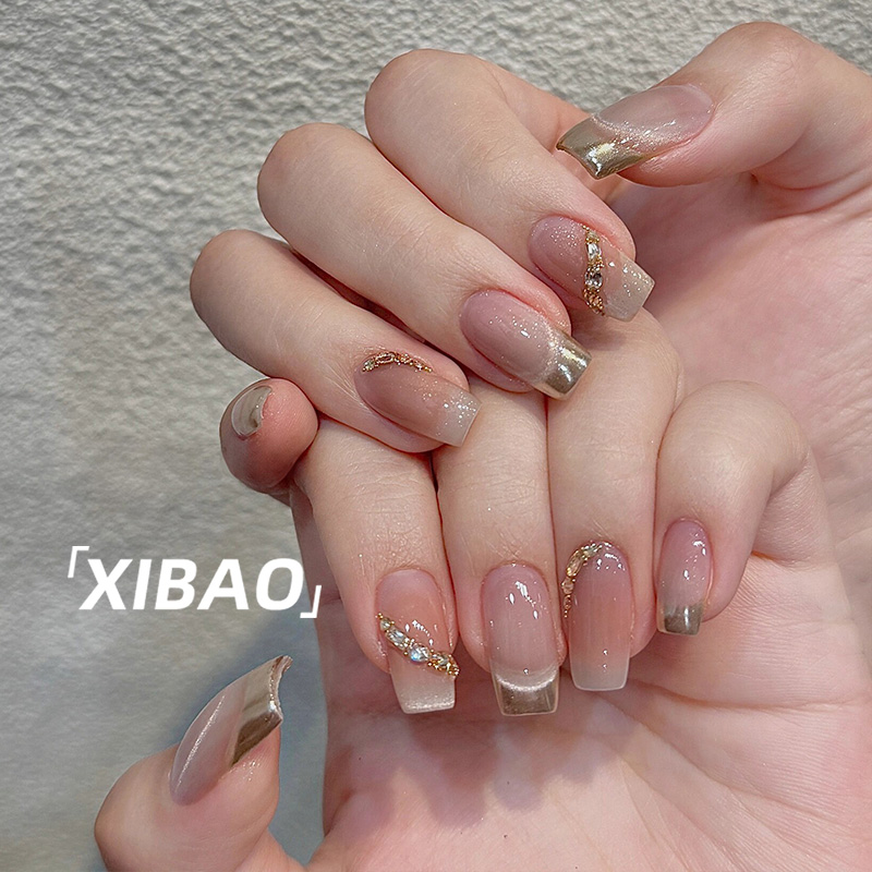 【现货24小时内发】精致法式美甲