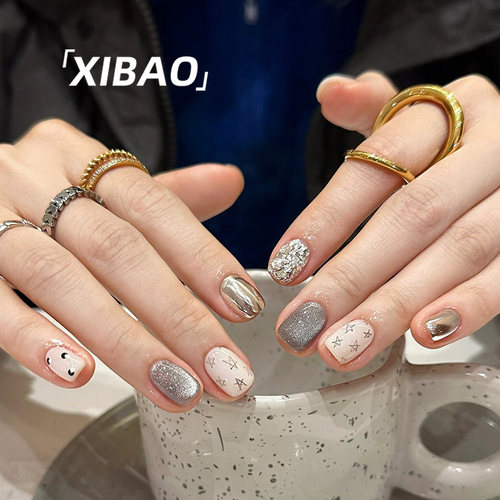 【现货24小时内发】猫眼爆款美甲