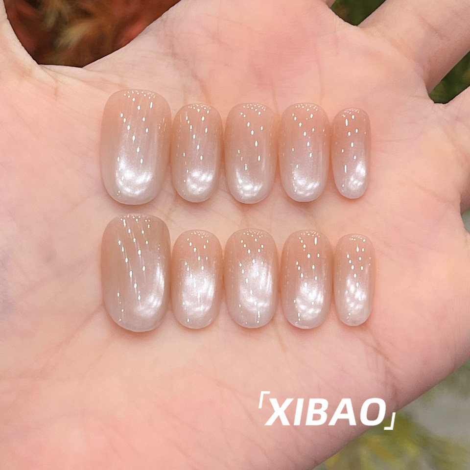 短款穿戴甲2025新款高级感绝美显白穿戴款美甲纯手工猫眼指甲贴片,彩妆/香水/美妆工具,穿戴甲/甲片,淘宝优惠券,粉丝福利购,淘宝优惠卷