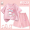 Pure cotton short sleeved shorts set, pink blinking San Liou+pink rabbit blowing bubbles x