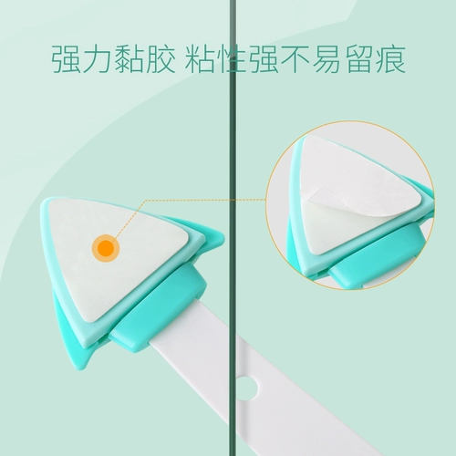 Детский дверной замок для выдвижного ящика, анти-защемление