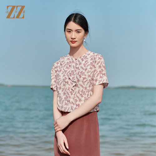 佐尔美2022夏季新款桑蚕丝