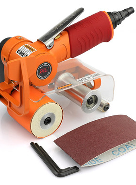 欧维尔OWE-1A强力型60*260mm气动砂带机 拉丝机抛光磨光砂光