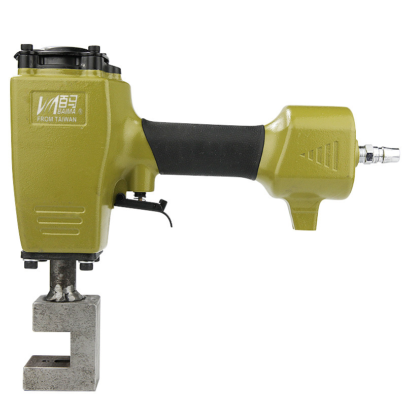 百马20K全铝家具拼装组合锁扣枪气动打孔枪16/18扣打孔机铝板冲孔