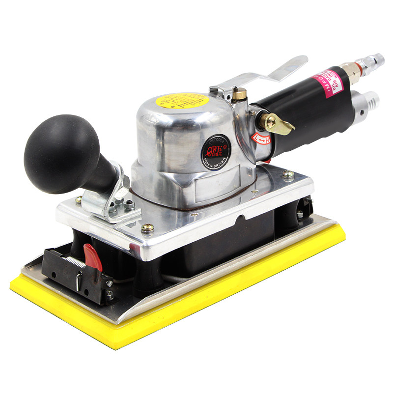 欧维尔OW-204气动长方形砂光机带消音打磨机气动砂纸机抛光打磨机