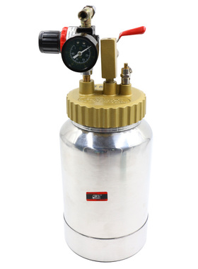 欧维尔OWE-2E喷枪气动压力桶 涂料压力罐 2L小型油漆桶 单桶