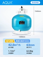 Q1200 Дизайн Поток потока (42 м³/ч) интерфейс PVC63MM