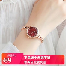 金米欧手表女简约时尚潮流女生手表学生手表休闲链条表手链石英表
