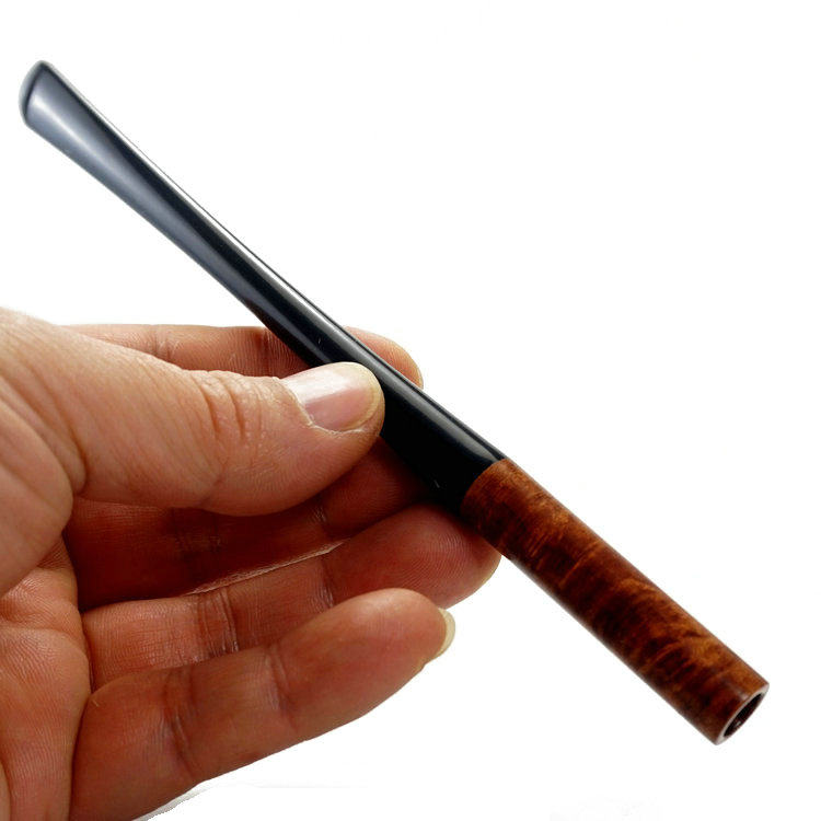 长款 进口石楠木滤芯香烟过滤烟嘴净烟器 粗细烟三用 无需换滤芯