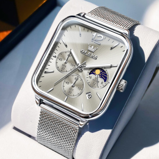 百搭石英表名表防水 手表男表品牌机械表学生时尚 新年礼物新款 男士